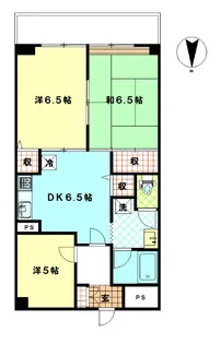 ルミエール成増【10階】の間取り