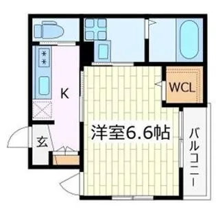 Atlantis府中【3階】の間取り