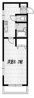 レフア南常盤台【2階】の間取り