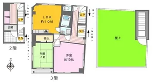 平山ビルの間取り