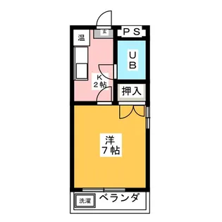 グランドハイツ【3階】の間取り