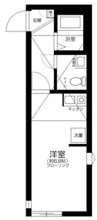 ロイド二子新地【2階】の間取り