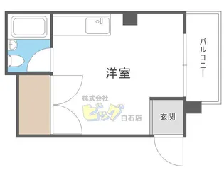 ヴィラ中村【1階】の間取り