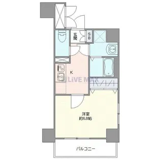 Rising Place浅草EAST【3階】の間取り