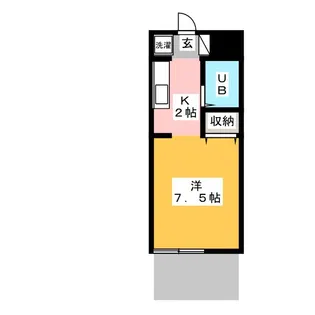 スターハイム【1階】の間取り