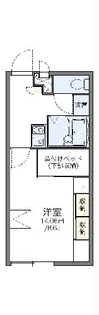 レオパレスシーミュウ【1階】の間取り