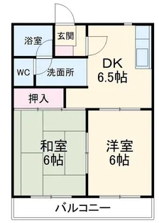 やまぼうしVillageII【1階】の間取り
