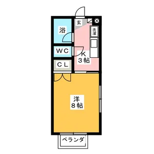 国立グリーンヒルスクエアII【2階】の間取り