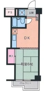 カーサ大島【5階】の間取り