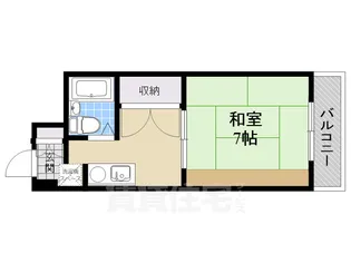 ハウゼ南豊中【2階】の間取り