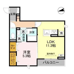 D-Grande新根塚町W【1階】の間取り