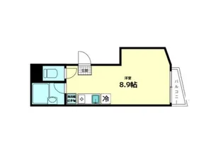 アクセス弥生【1階】の間取り