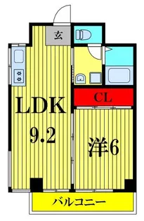 マンショングレート慶【4階】の間取り