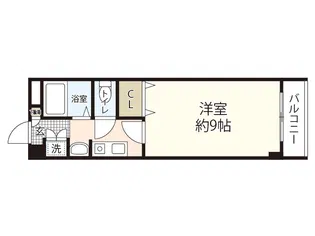 ウィンディア宮内【2階】の間取り