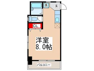 ル・モンド三田【2階】の間取り