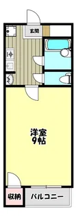アミューズSUGA【2階】の間取り
