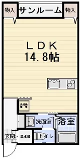 さくらハウス【2階】の間取り
