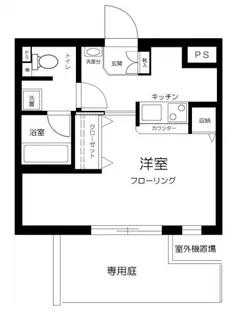 カリーノ池袋【1階】の間取り