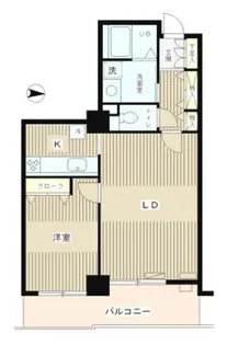 エルアージュ小石川B棟【19階】の間取り