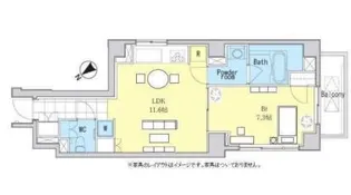 KDXレジデンス西原【2階】の間取り