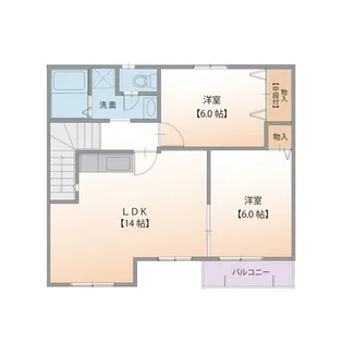 パークメゾン I【2階】の間取り