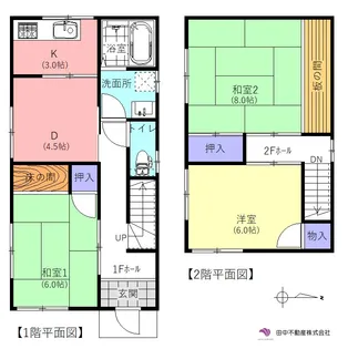 新潟県柏崎市常盤台【一戸建】の間取り