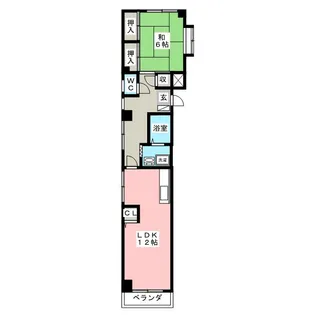 第2山田ビル【2階】の間取り