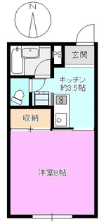ISHIIハイツ・ローズ【2階】の間取り