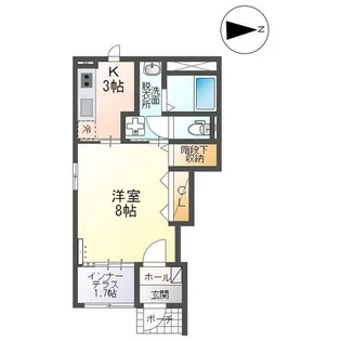 リヴィエール【1階】の間取り