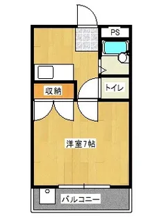 リバーシティ都【1階】の間取り