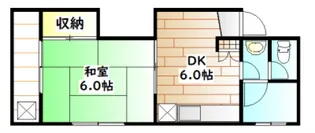 京町マンション【2階】の間取り