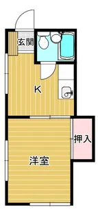コーポいちくら【1階】の間取り