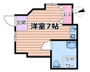 シェスム正雀【1階】の間取り