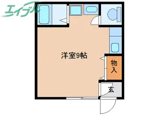 プチモールエイワ【2階】の間取り