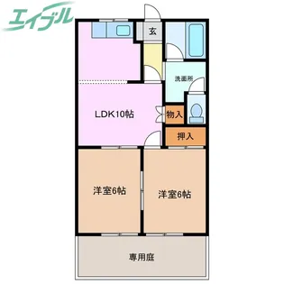 WISDOM【1階】の間取り