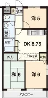 タウンステート花小金井【1階】の間取り