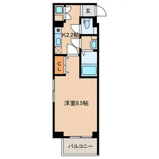 Castle伊都【5階】の間取り