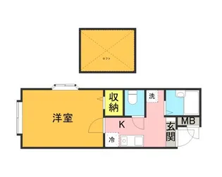 パンシオンヴィラ久留米C棟【2階】の間取り