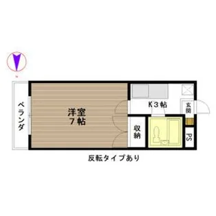 グラバティハイツ上三川【2階】の間取り