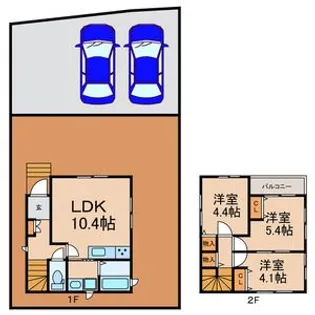 千葉県千葉市緑区茂呂町【一戸建】の間取り