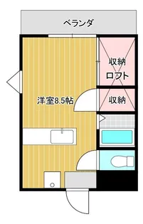 プチメゾンFuji【3階】の間取り