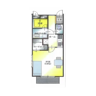 神奈川県小田原市中曽根【アパート】の間取り