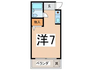 プレミール北堀江【7階】の間取り
