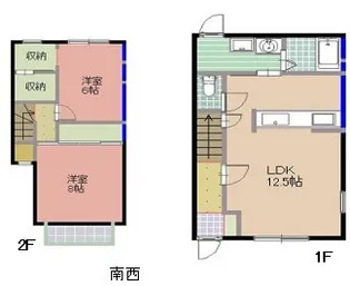 東京都日野市平山4【一戸建】の間取り