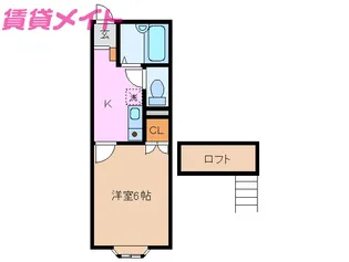 Parc Ferme【2階】の間取り