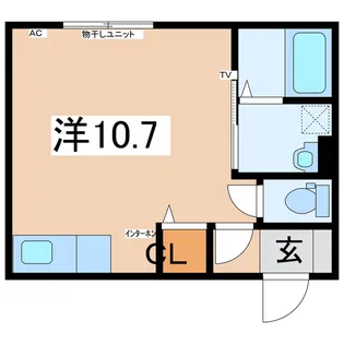 サンテラス花沢【2階】の間取り