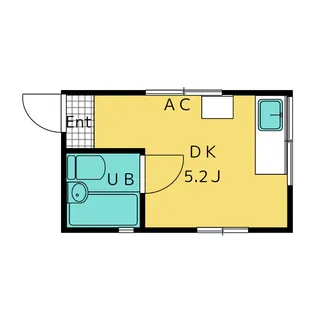 ミニハウス明大寺【2階】の間取り