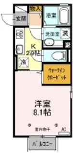 アピオン【2階】の間取り