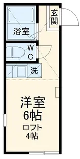 ユナイトDAIDOトニースターク【2階】の間取り