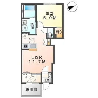 イノベスタ【1階】の間取り
